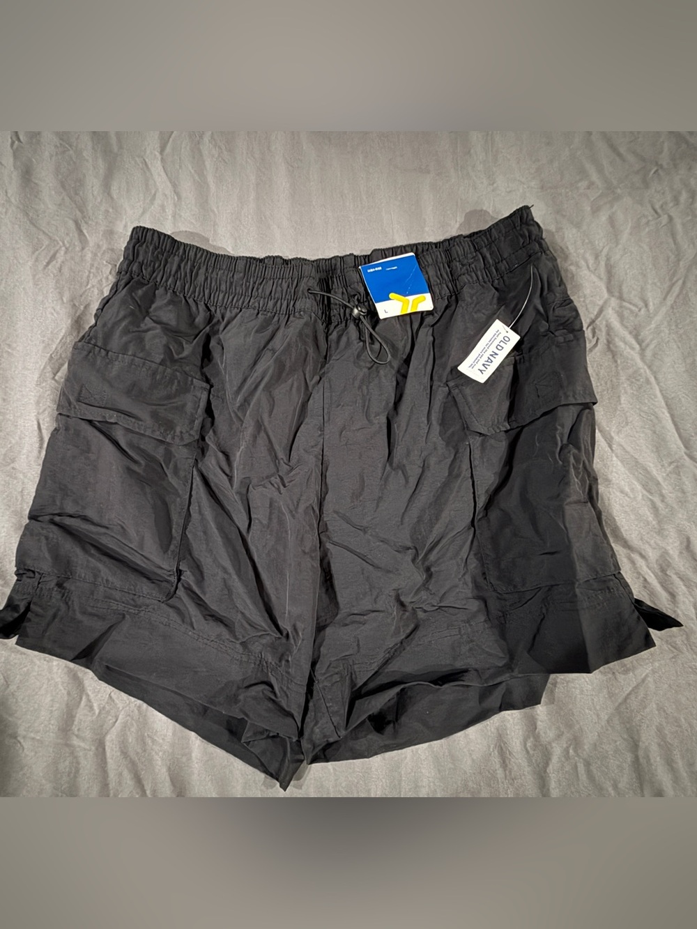 Old Navy active Black Men's Cargo Shorts with Drawstring